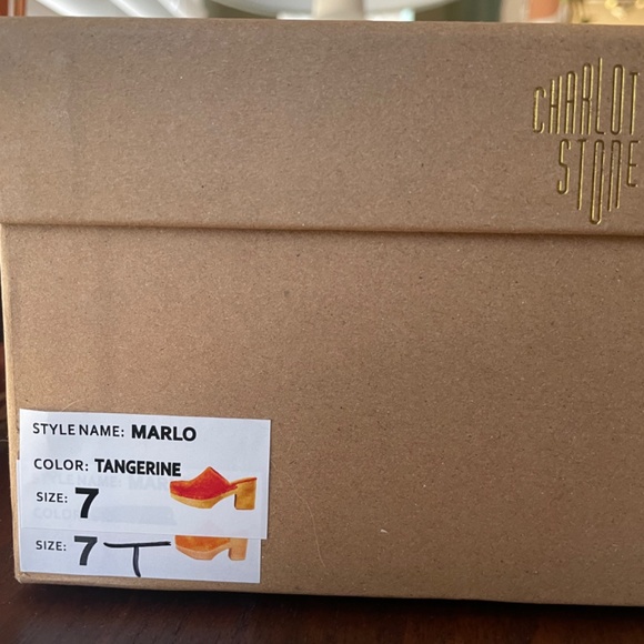 Charlotte Stone Marlo in Tangerine (excellent condition) - Picture 10 of 11